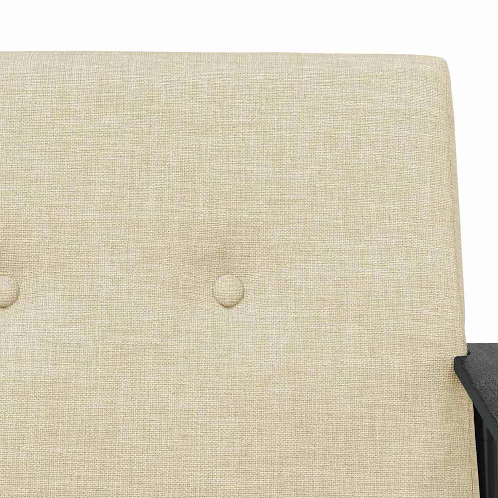 Fauteuil Crème Stof