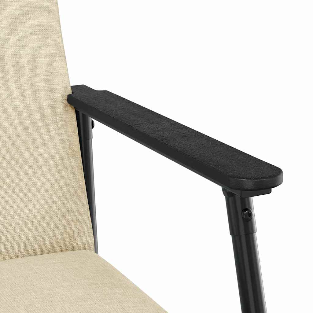 Fauteuil Crème Stof