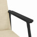 Fauteuil Crème Stof