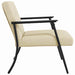 Fauteuil Crème Stof
