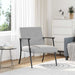Fauteuil Wolkengrijs Stof Wolkengrijze stof