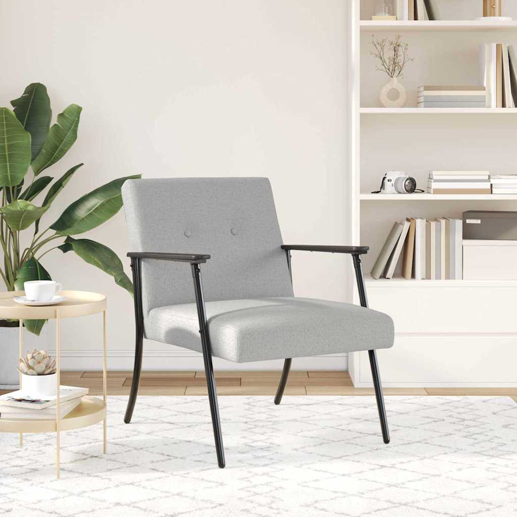 Fauteuil Wolkengrijs Stof Wolkengrijze stof