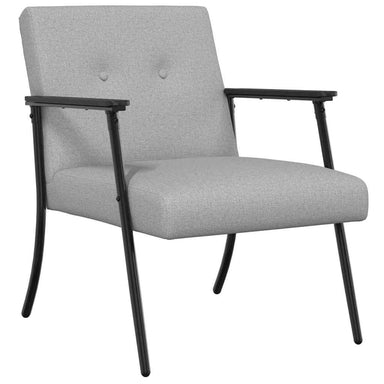 Fauteuil Wolkengrijs Stof Wolkengrijze stof