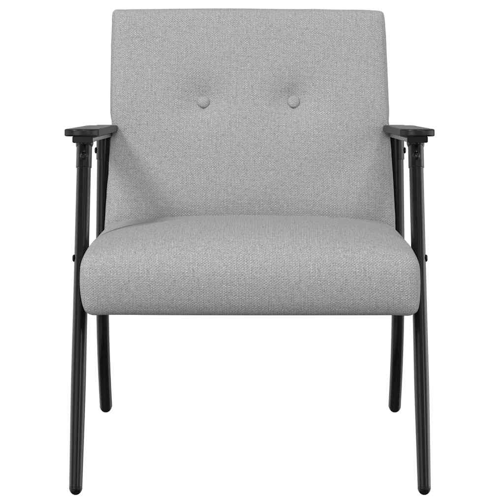 Fauteuil Wolkengrijs Stof Wolkengrijze stof