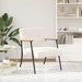 Fauteuil Crème Krullend Wol-achtig Stof