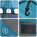 Gezinstent 10-persoons Blauw 185T Polyester met PU Coating