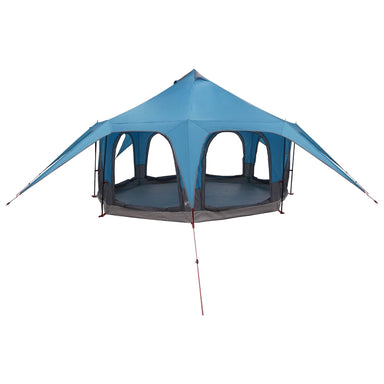Gezinstent Blauw 5-persoons 185T Polyester met PU Coating