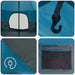 Gezinstent Blauw 18-Persoon 185T Polyester met PU Coating
