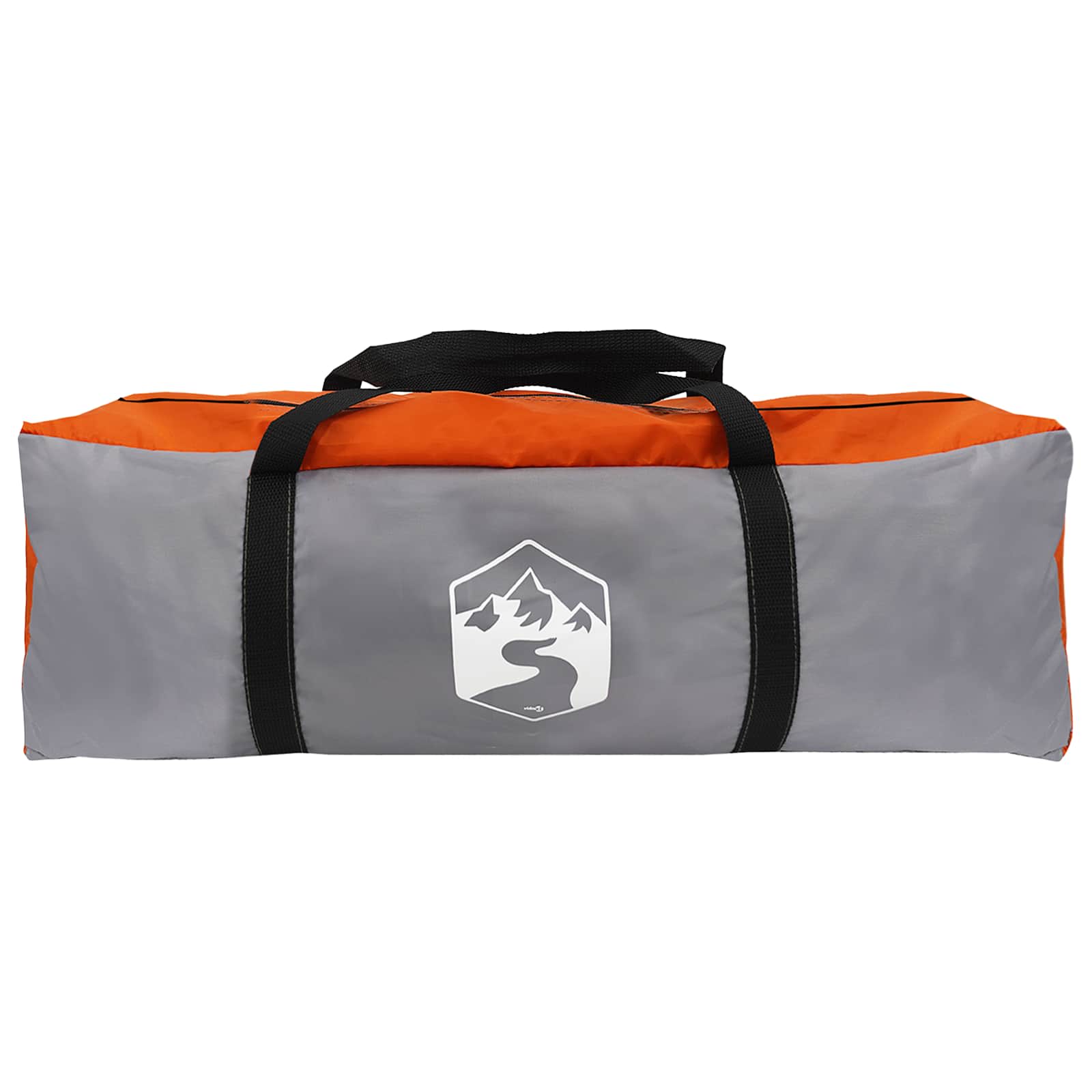 Tunneltent Grijs en Oranje 361 x 235 x 147 cm