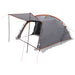 Tunneltent Grijs en Oranje 361 x 235 x 147 cm
