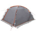 Tunneltent Grijs en Oranje 361 x 235 x 147 cm