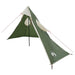 2-in-1 Regen Poncho met Kap Groen 262 x 126 x 130 cm