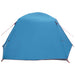 Backpacking Tent Blauw 2-persoons 185T Polyester met PU Coating