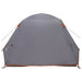 Backpacking Tent Grijs en Oranje 2-persoons
