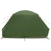 Backpacking Tent Groen 4-persoons 185T Polyester met PU Coating