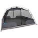 Backpacking Tent Blauw 4-persoons 185T Polyester met PU Coating
