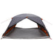 Backpacking Tent Grijs en Oranje 4-persoons