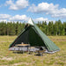 Backpacking Tent Groen 222 x 85 x 125 cm