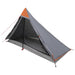 Backpacking Tent Grijs en Oranje 222 x 85 x 125 cm