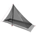 Backpacking Tent Grijs en Oranje 222 x 85 x 125 cm