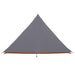 Backpacking Tent Grijs en Oranje 222 x 85 x 125 cm