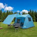 Tunneltent Blauw 275 x 240 x 200 cm