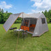 Tunneltent Grijs en Oranje 275 x 240 x 200 cm