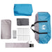 Tunneltent Blauw 400 x 278 x 182 cm