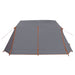 Tunneltent Grijs en Oranje 400 x 278 x 182 cm