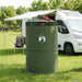 Pop-up Toilet Tent met Hangende Touw Groen 97 x 126 cm