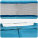 Pop-up Toilet Tent met Hangende Touw Blauw 97 x 126 cm