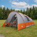 Tunneltent Grijs en Oranje 560 x 395 x 212 cm