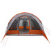 Tunneltent Grijs en Oranje 560 x 395 x 212 cm