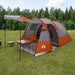 Tunneltent Grijs en Oranje 390 x 215 x 152 cm