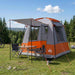 Partytent Grijs en Oranje 4-persoons