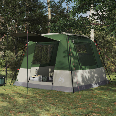 Partytent Groen 10-persoons 185T Polyester met PU Coating