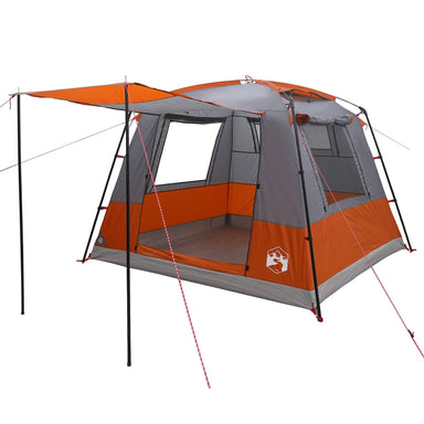 Partytent Grijs en Oranje 10-persoons