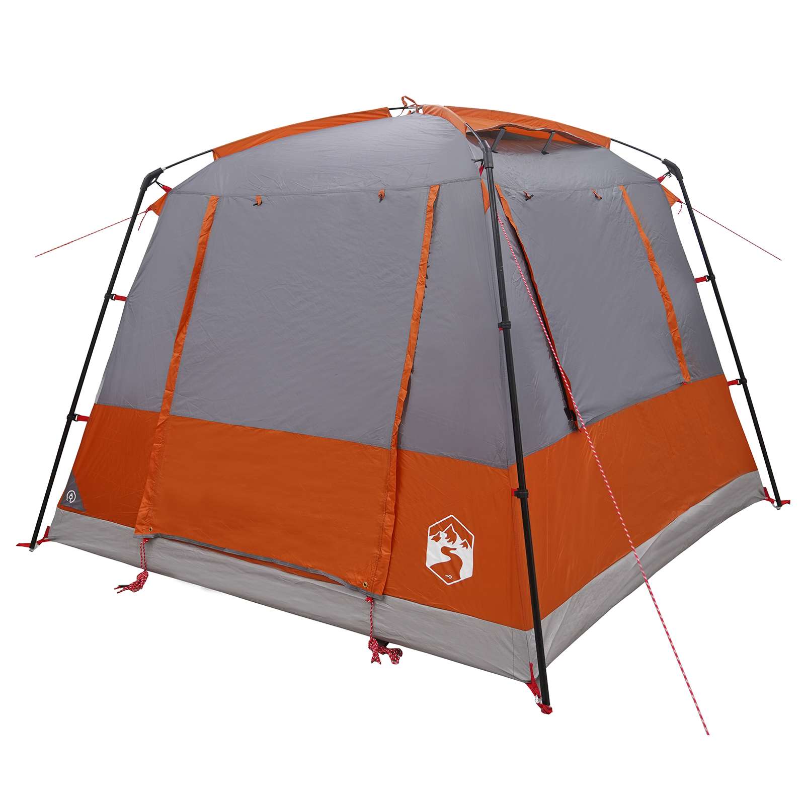 Partytent Grijs en Oranje 10-persoons