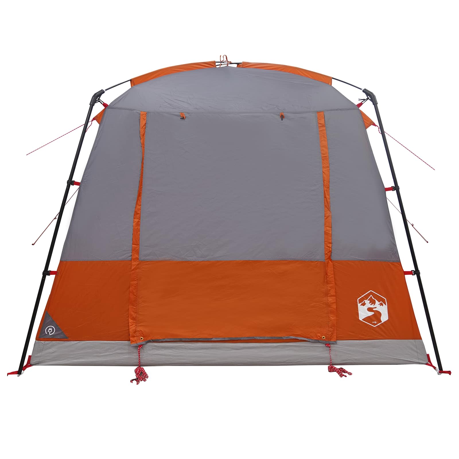 Partytent Grijs en Oranje 10-persoons