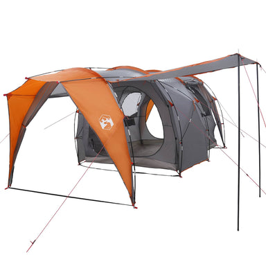Tunneltent Grijs en Oranje 382 x 262 x 214 cm