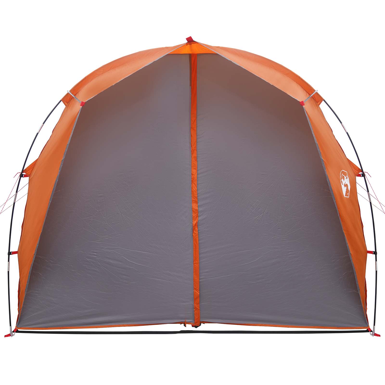 Tunneltent Grijs en Oranje 382 x 262 x 214 cm