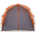 Tunneltent Grijs en Oranje 382 x 262 x 214 cm