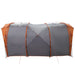 Tunneltent Grijs en Oranje 382 x 262 x 214 cm
