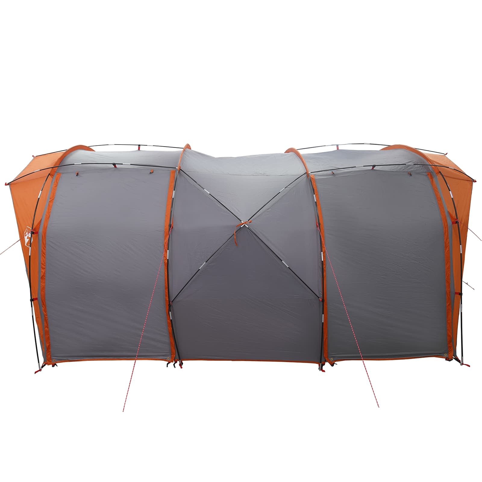 Tunneltent Grijs en Oranje 562 x 265 x 216 cm