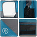 Gezinstent met regenzeil waterdicht 10-persoons Blauw