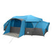 Gezinstent met regenzeil waterdicht 10-persoons Blauw