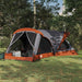 Gezinstent Grijs en Oranje 550 x 555 x 208 cm