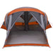 Gezinstent Grijs en Oranje 550 x 555 x 208 cm