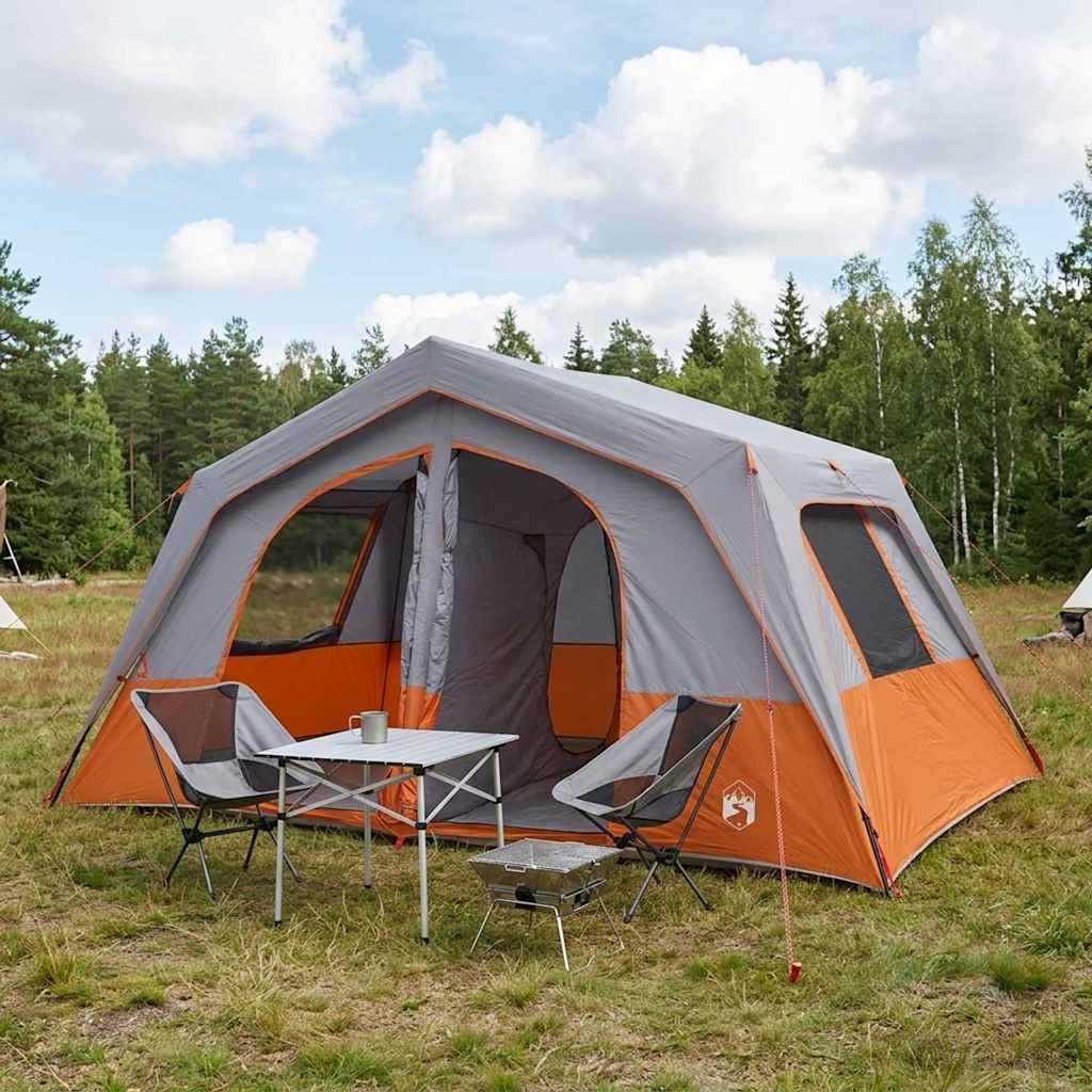 Gezinstent Grijs en Oranje 533 x 312 x 230 cm