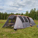 Tunneltent Grijs en Oranje 675 x 392 x 210 cm